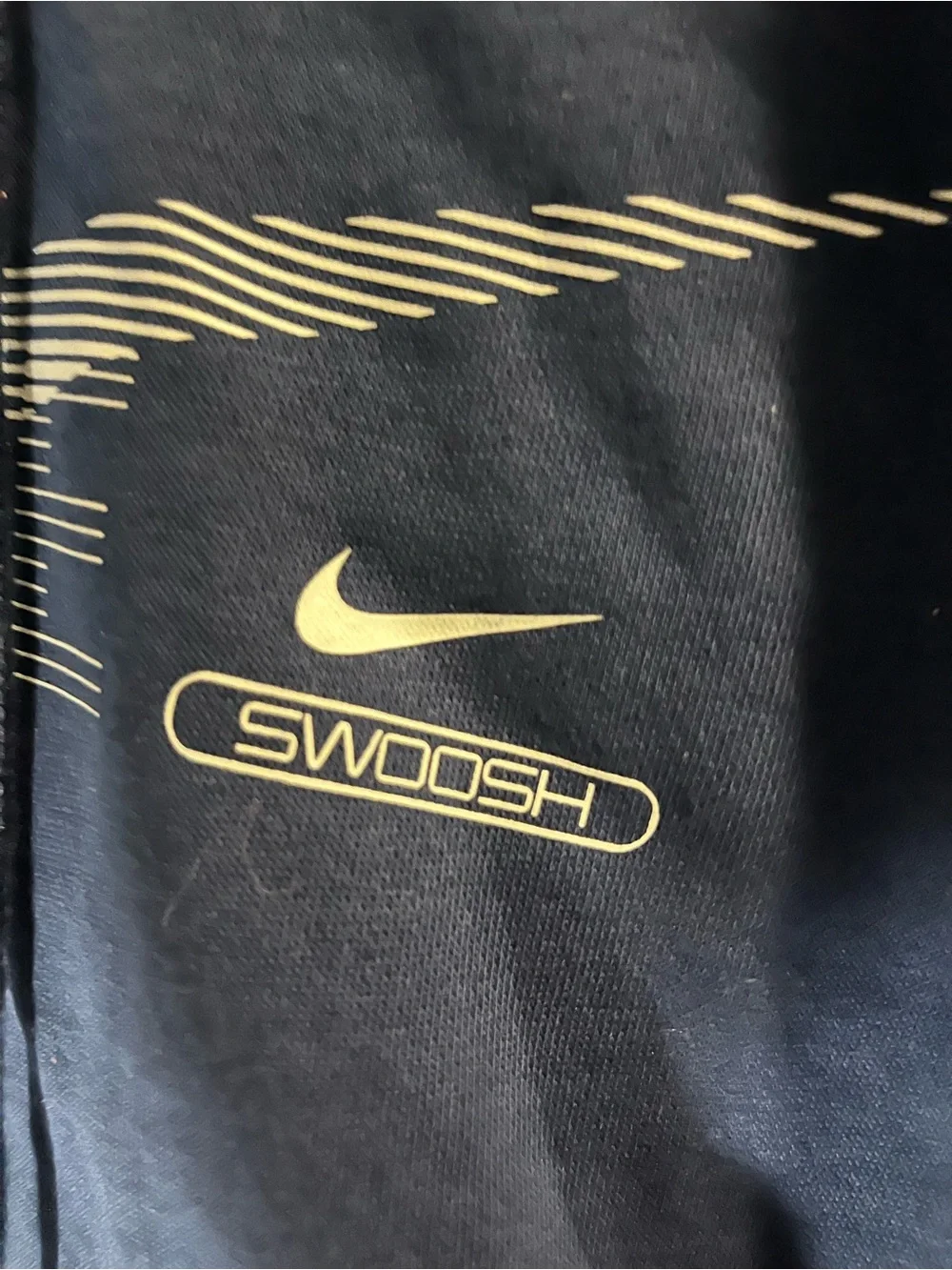 Nike Teal Cropped Pullover Hoodie with Swoosh medium